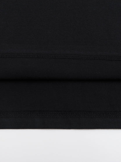 Crew Neck Drop Shoulder Long Sleeve Shirt 270GSM