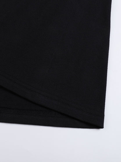 Crew Neck Drop Shoulder Long Sleeve Shirt 270GSM