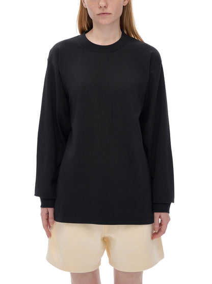 Crew Neck Drop Shoulder Long Sleeve Shirt 270GSM