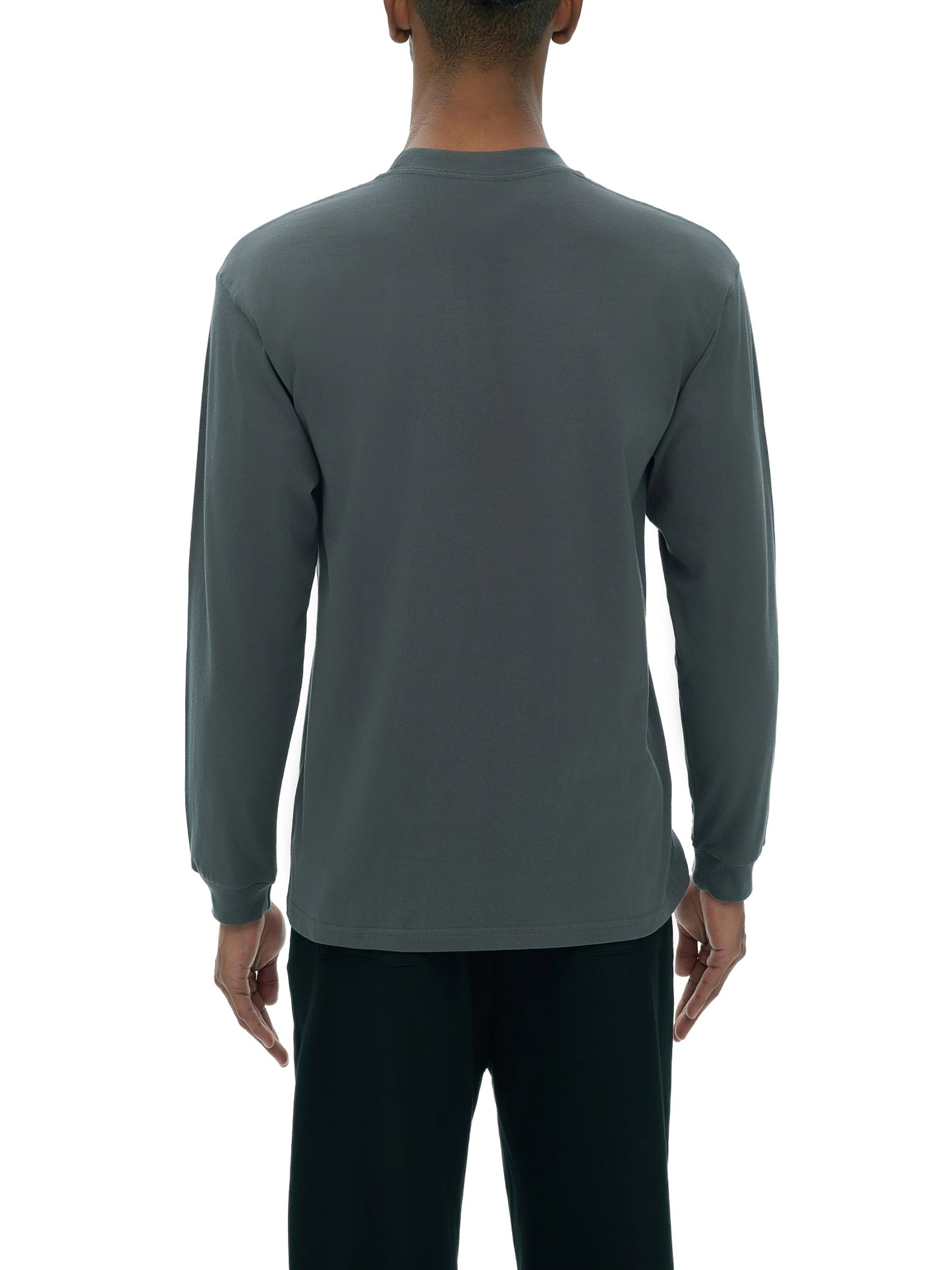 Crew Neck Drop Shoulder Long Sleeve Shirt 270GSM