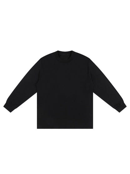 Crew Neck Drop Shoulder Long Sleeve Shirt 270GSM