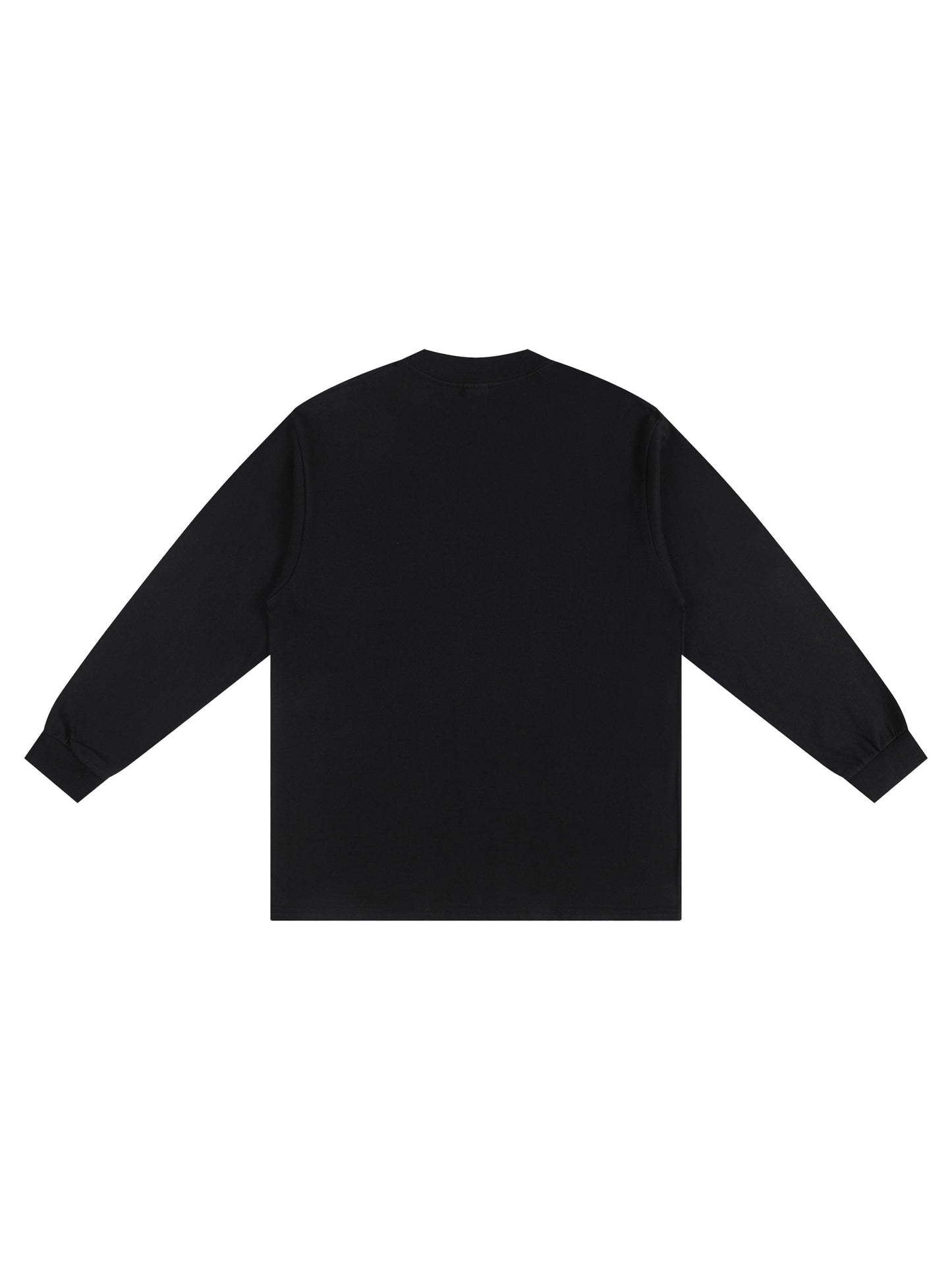 Crew Neck Drop Shoulder Long Sleeve Shirt 270GSM