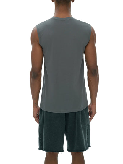 Men's Sleeveless Cotton Tank Top 230GSM