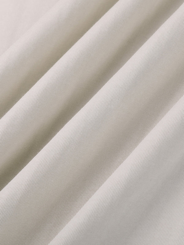 Essential Cotton T-Shirt mock neck