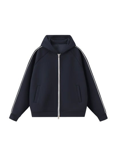 Waran Heavyweight Raglan Sleeve Zip Hoodie