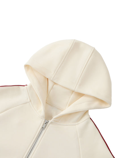 Waran Heavyweight Raglan Sleeve Zip Hoodie