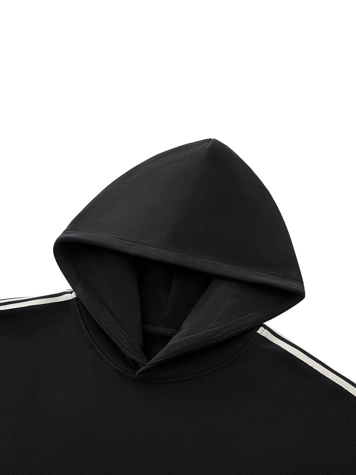 Waran Side Stripe Drop-Shoulder Hoodie