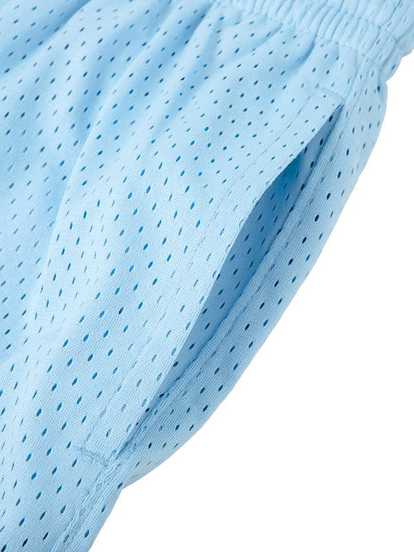 Mesh Drawstring Shorts