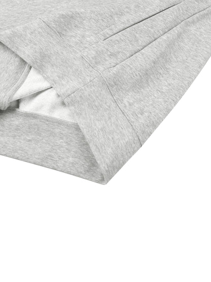 Quarter-Zip Drop Shoulder Sweatshirt