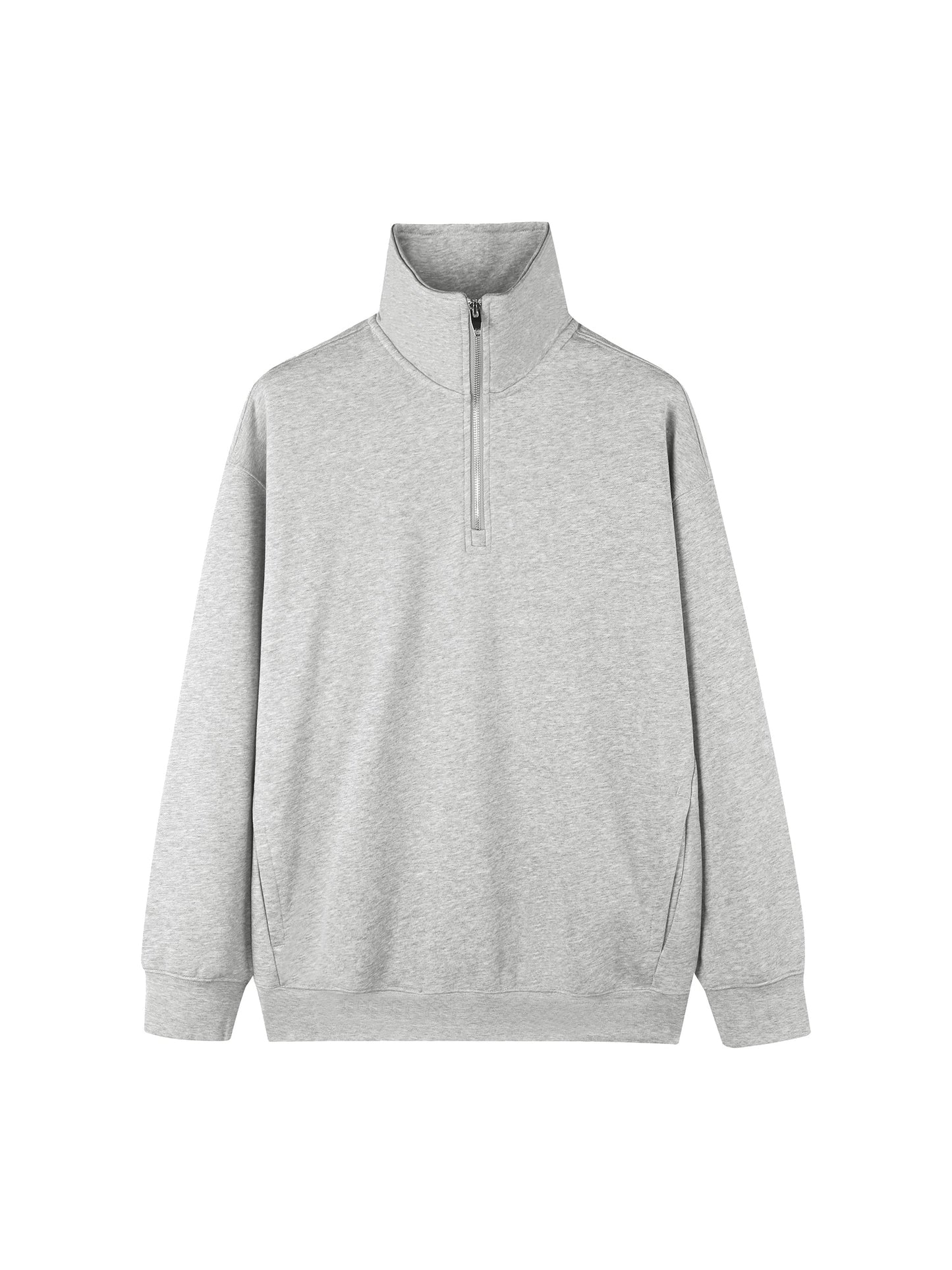 Waran Quarter-Zip Drop Shoulder Sweatshirt