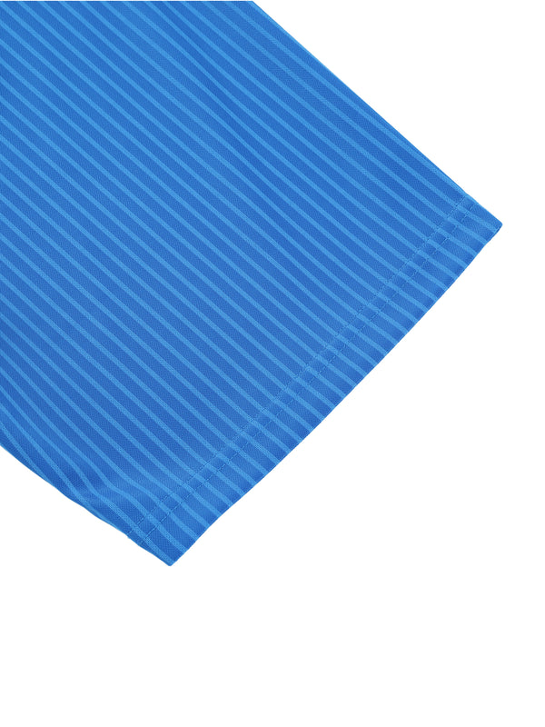 Striped V-Neck Soccer Jersey