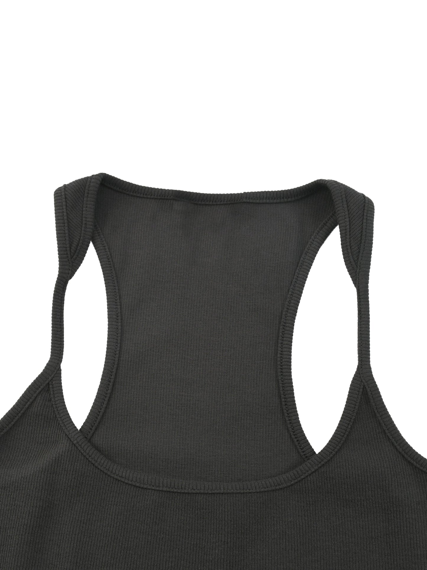 Slim Fit Ribbed Racerback Tank Top 280GSM
