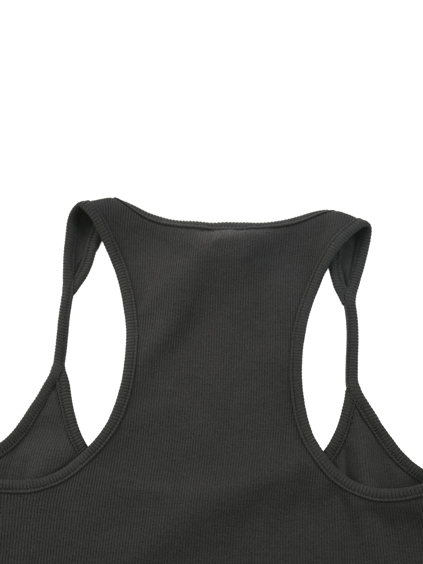 Slim Fit Ribbed Racerback Tank Top 280GSM