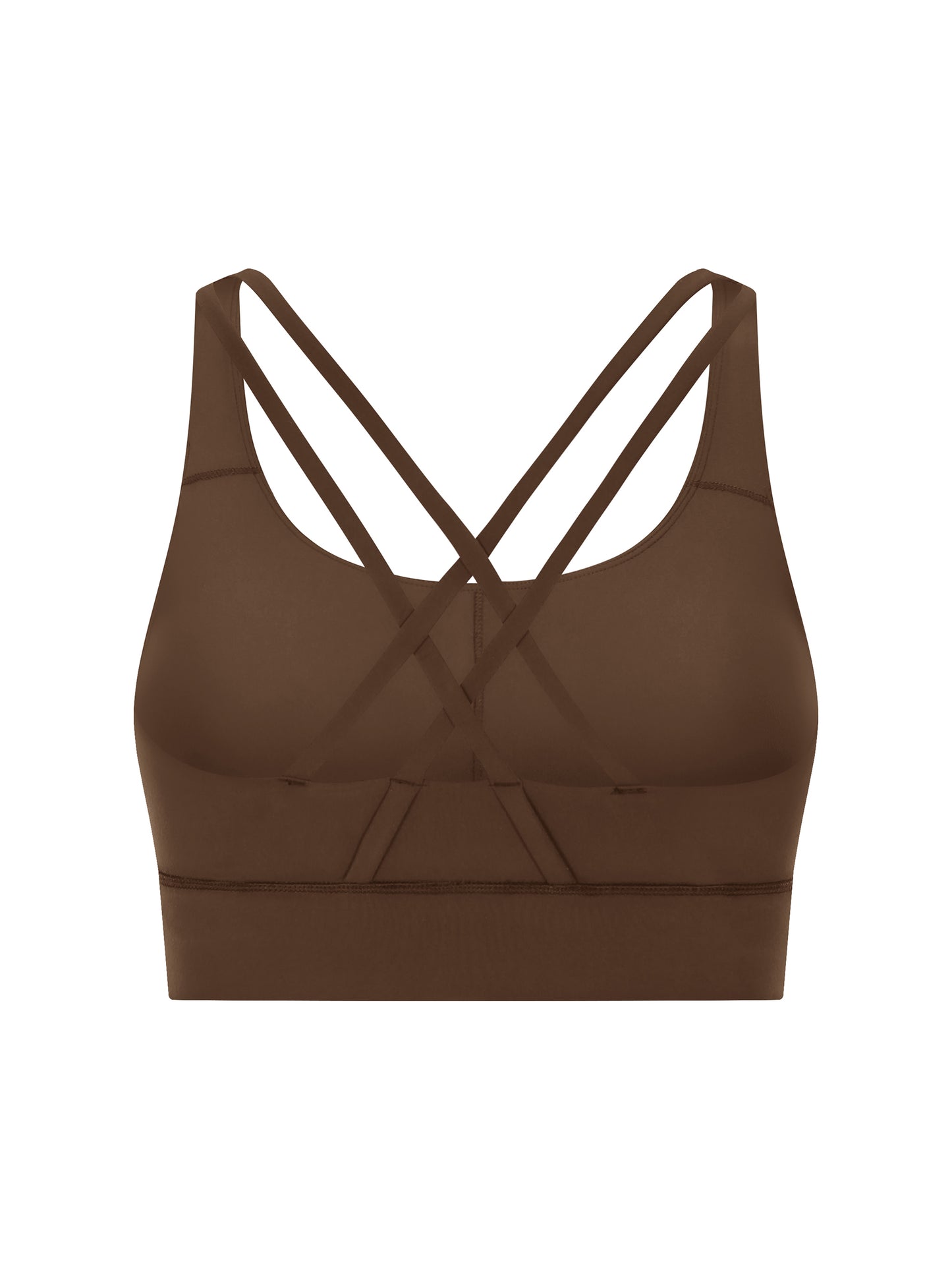 Strappy Criss-Cross Sports Bra