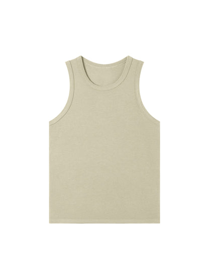 Men's Heavyweight Ribbed Tank Top 300GSM