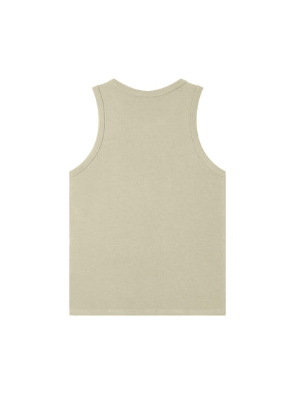Men's Heavyweight Ribbed Tank Top 300GSM