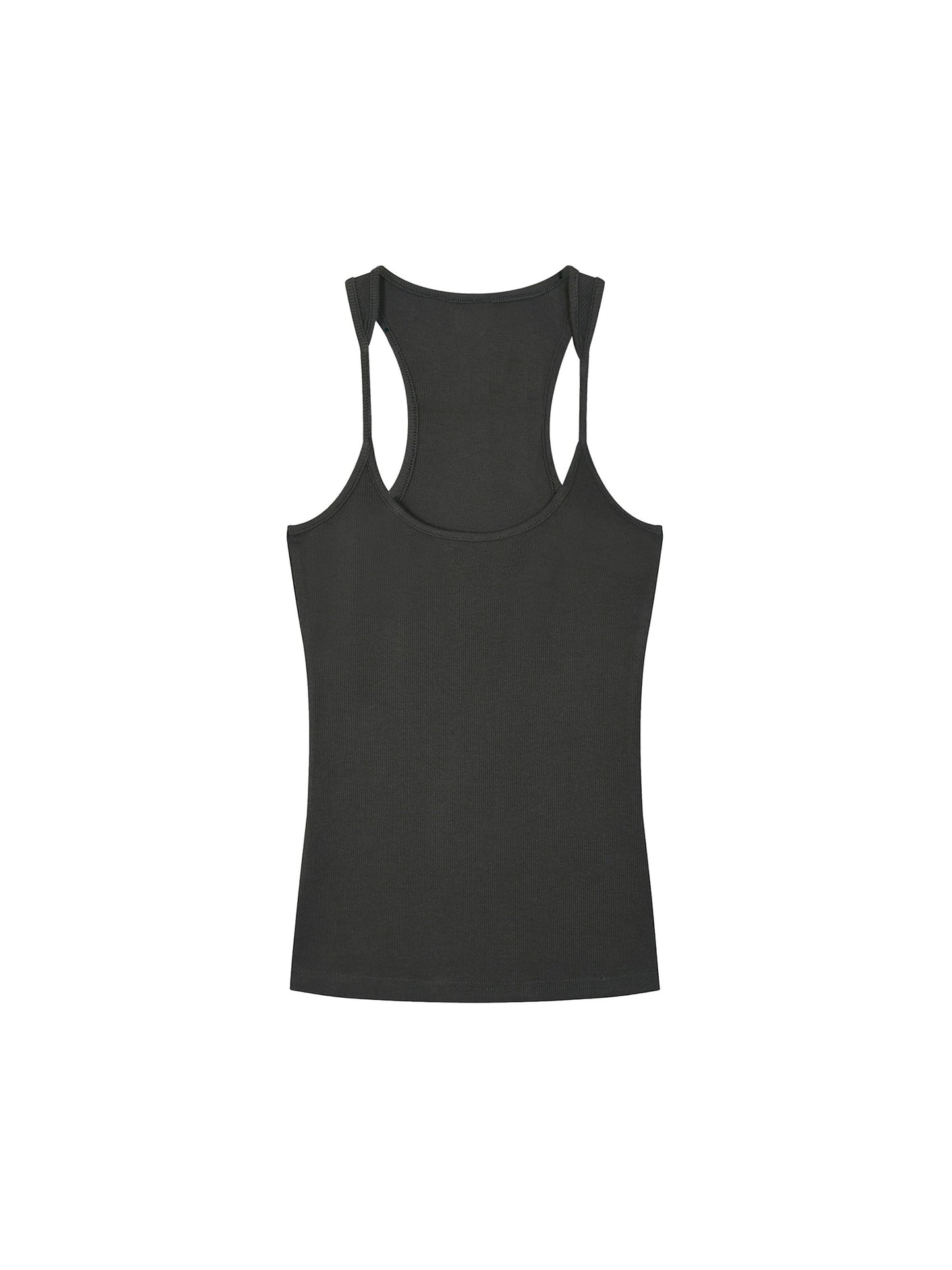 Slim Fit Ribbed Racerback Tank Top 280GSM