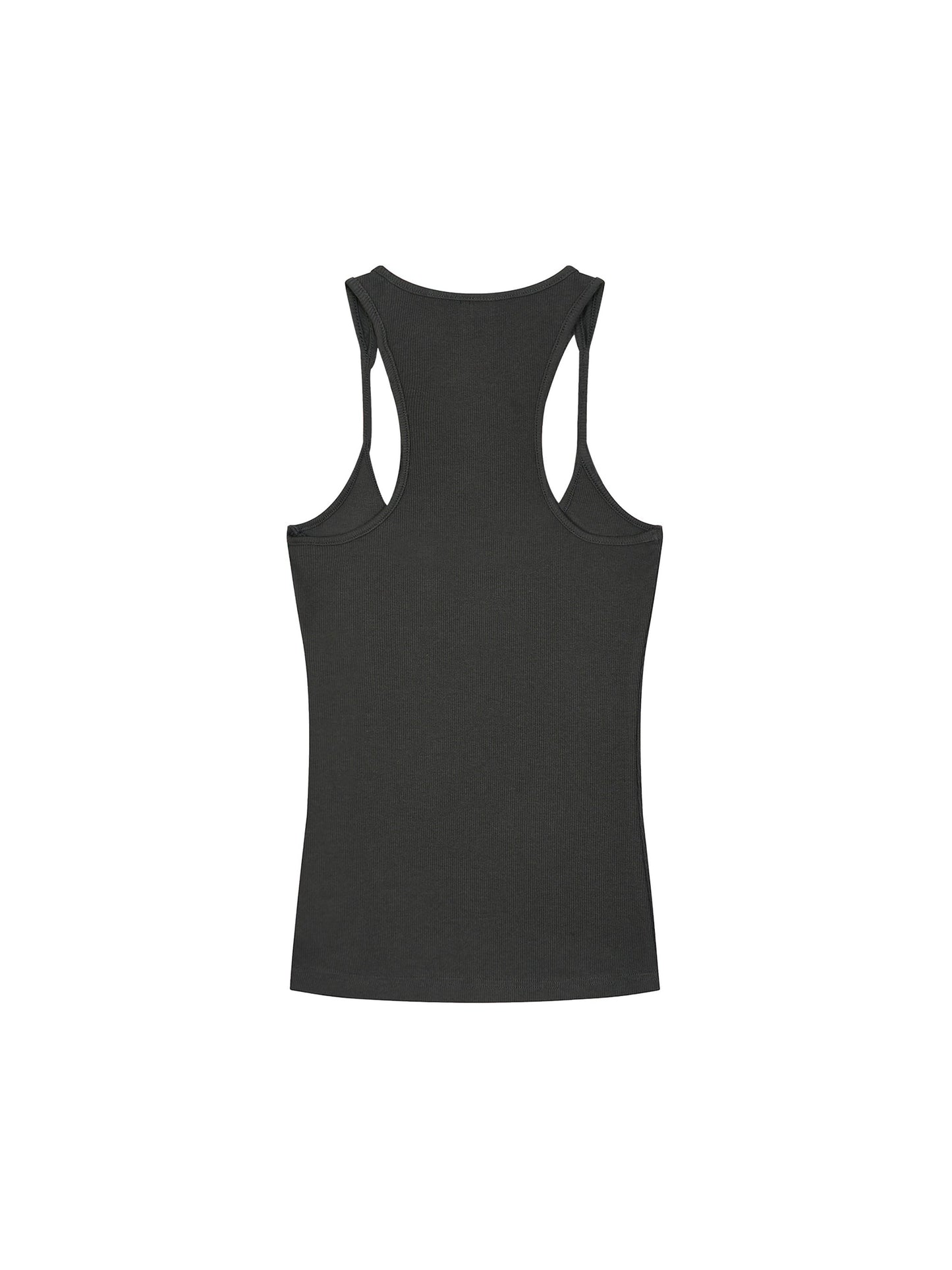 Slim Fit Ribbed Racerback Tank Top 280GSM