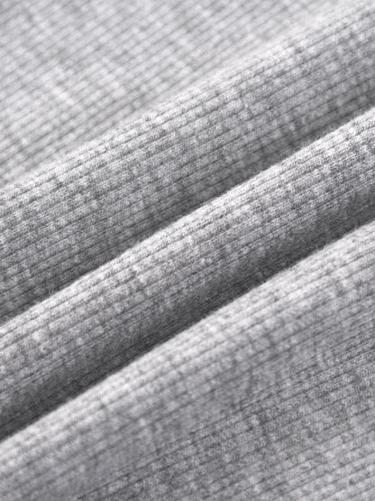 Women's Ribbed Henley Tank Top 250GSM