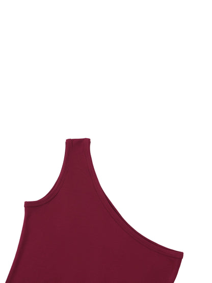 Women's One-Shoulder Crop T-Shirt