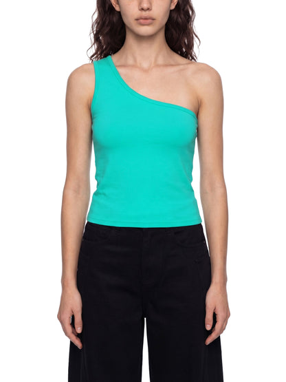 Women's One-Shoulder Crop T-Shirt