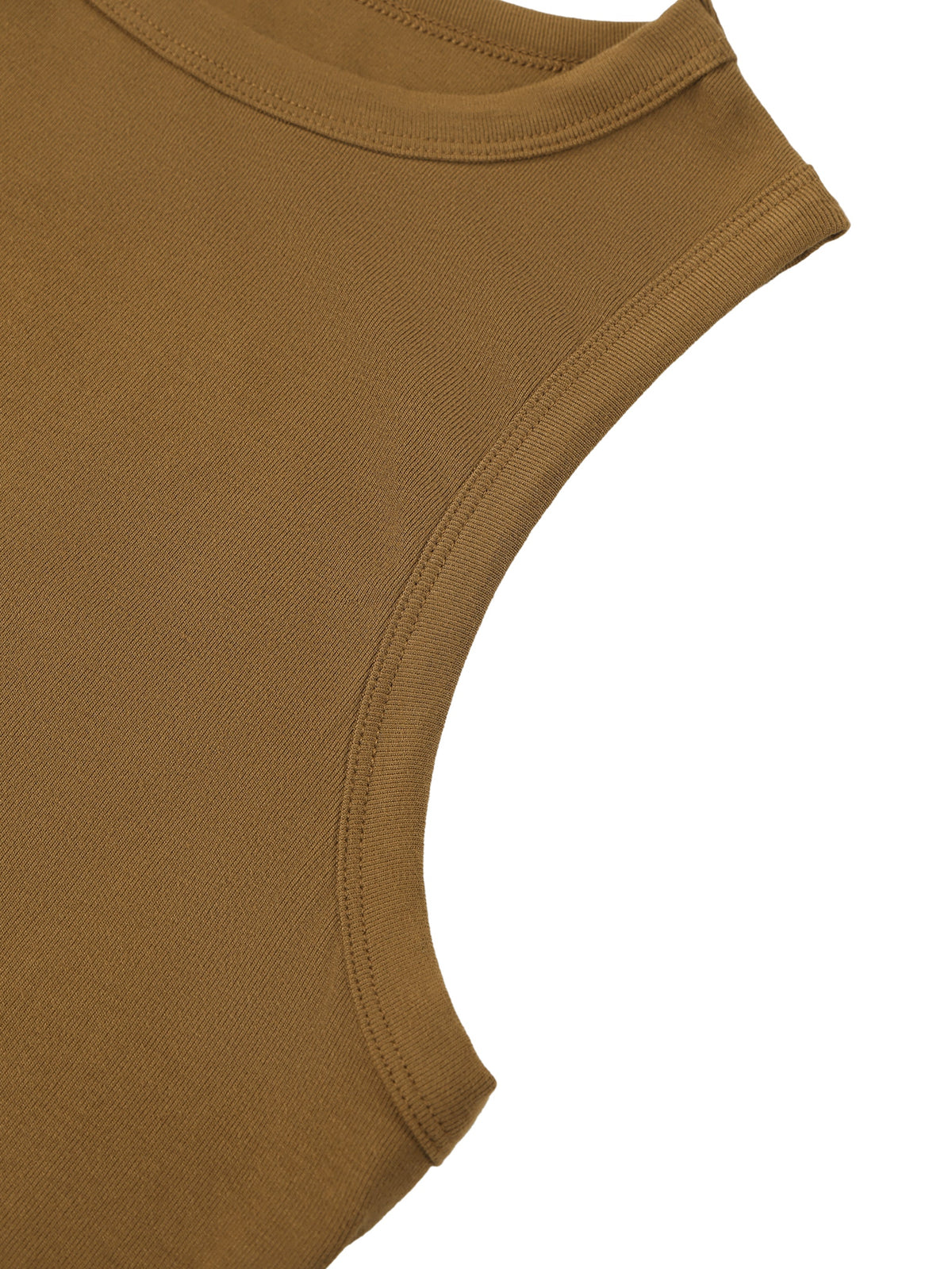 Women's Tight Crewneck Crop Tank Top