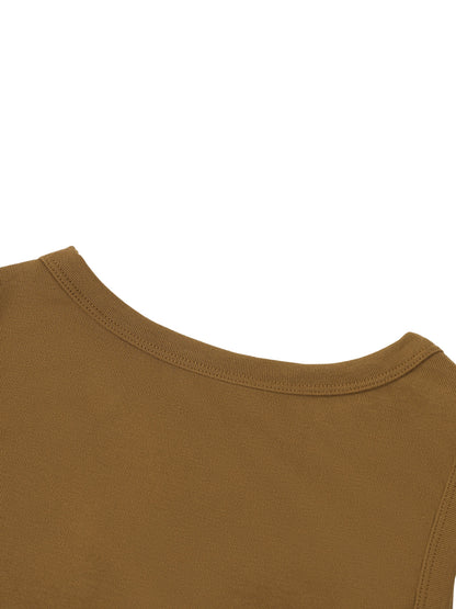 Women's Tight Crewneck Crop Tank Top