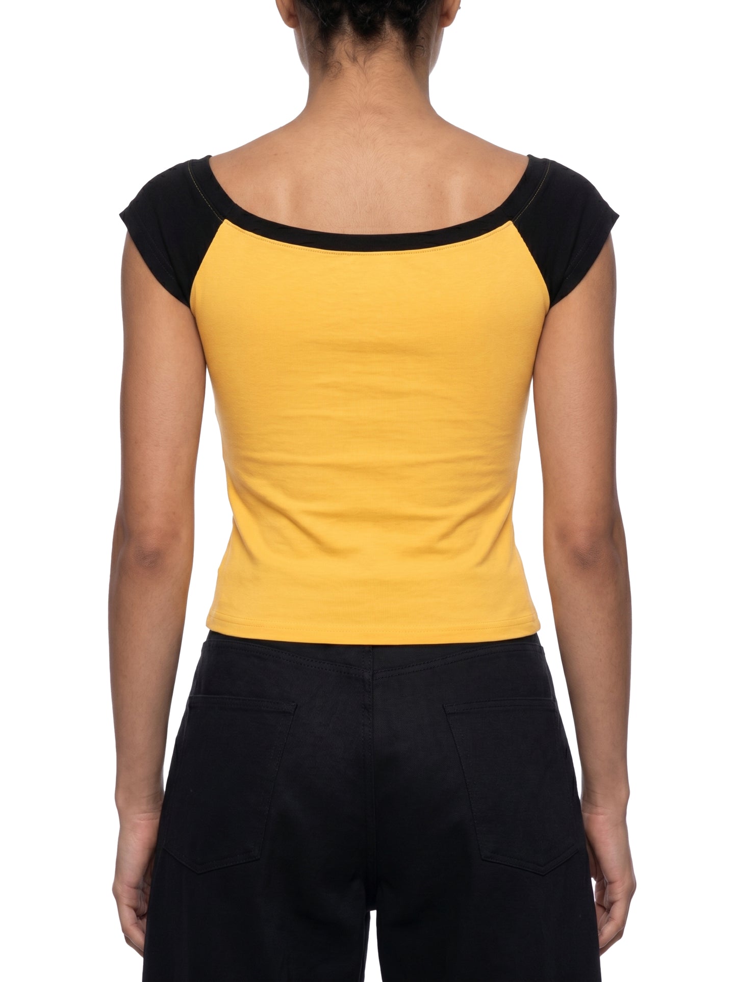Women's Color Block Raglan Baby T-Shirt