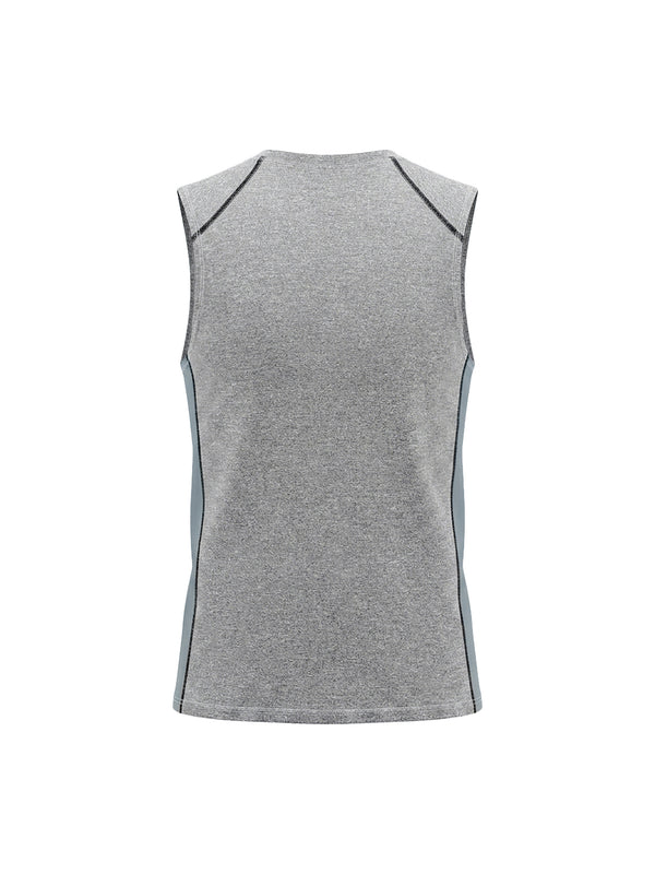 Men's Slim-Fit Topstitch Tank Top