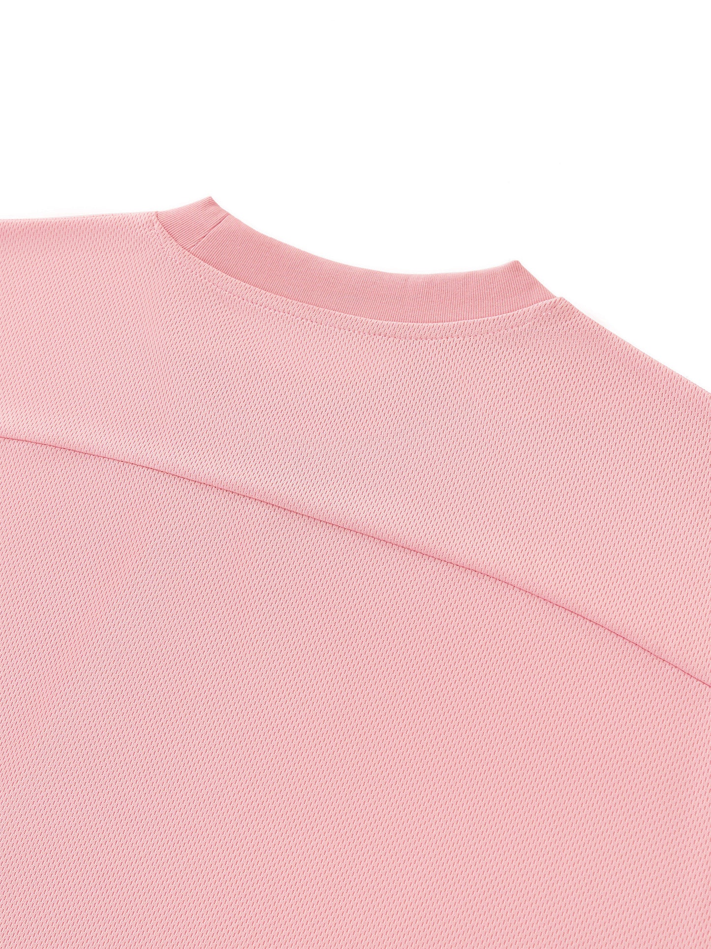 Unisex Boxy Mesh Crewneck T-Shirt
