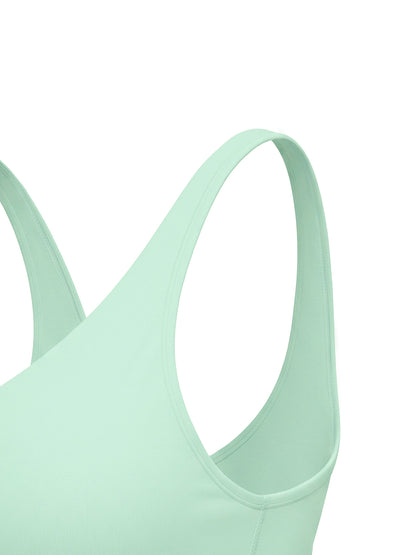 Women's V-Neck Yoga Sports Bra
