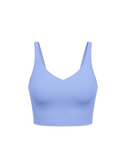 Women's V-Neck Yoga Sports Bra