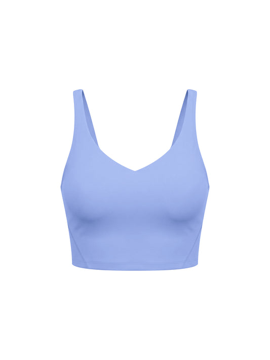 Women's V-Neck Yoga Sports Bra