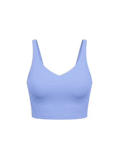 Women's V-Neck Yoga Sports Bra
