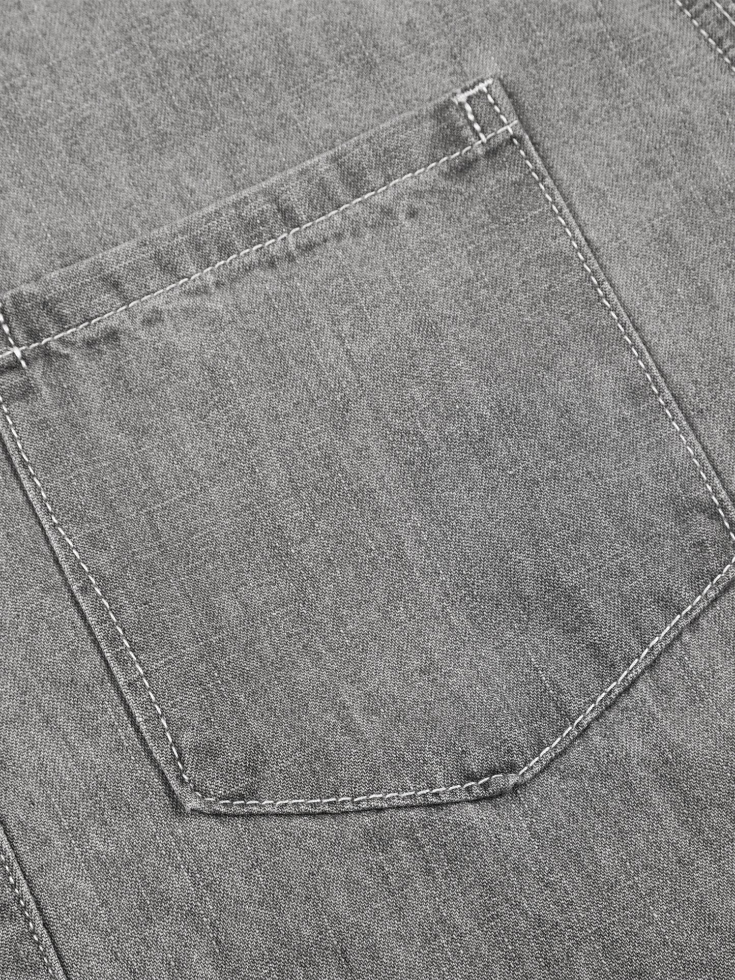 Unisex Vintage Wash Denim Shirt