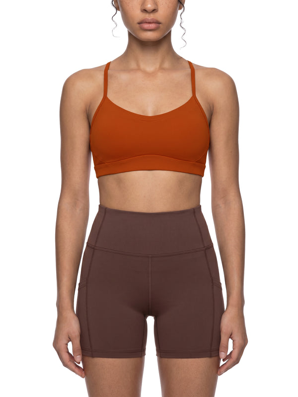 Women's Tight Cropped Sports Bra