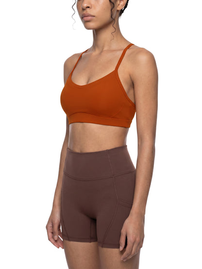 Women's Tight Cropped Sports Bra
