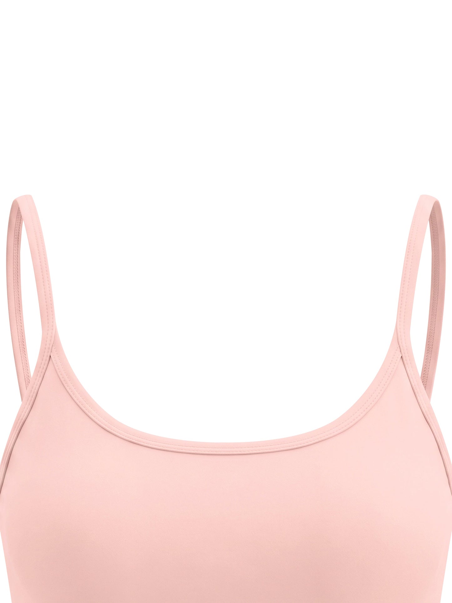 Women's Solid U-Neck Sports Bra