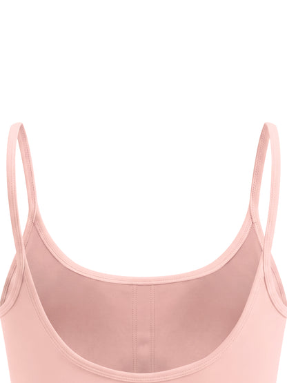 Women's Solid U-Neck Sports Bra