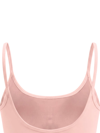 Women's Solid U-Neck Sports Bra