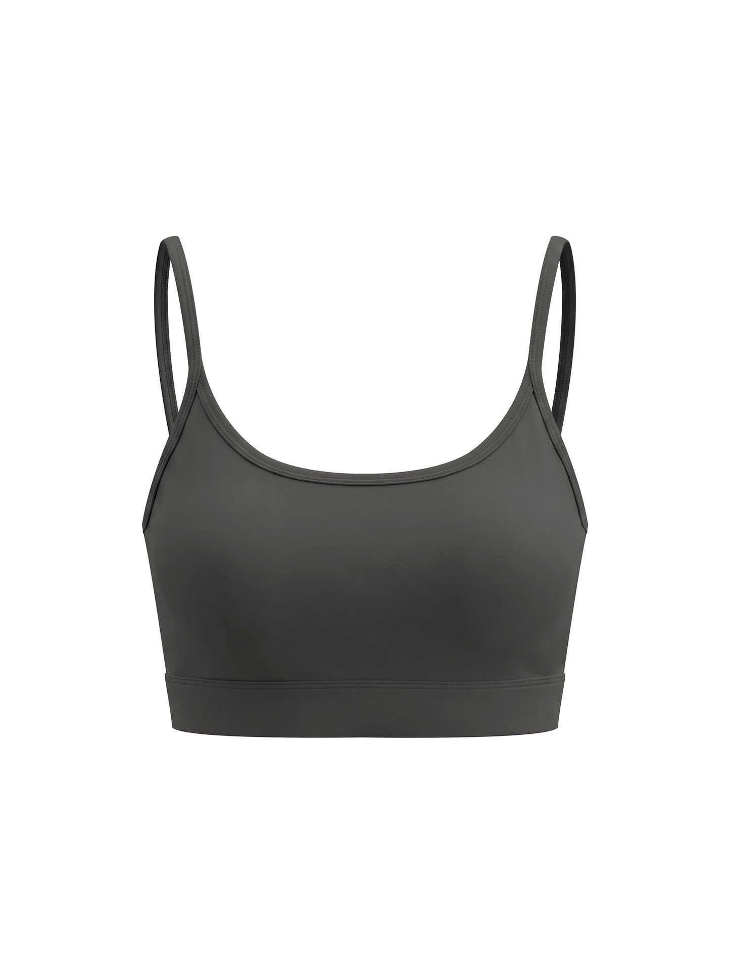 Women's Solid U-Neck Sports Bra