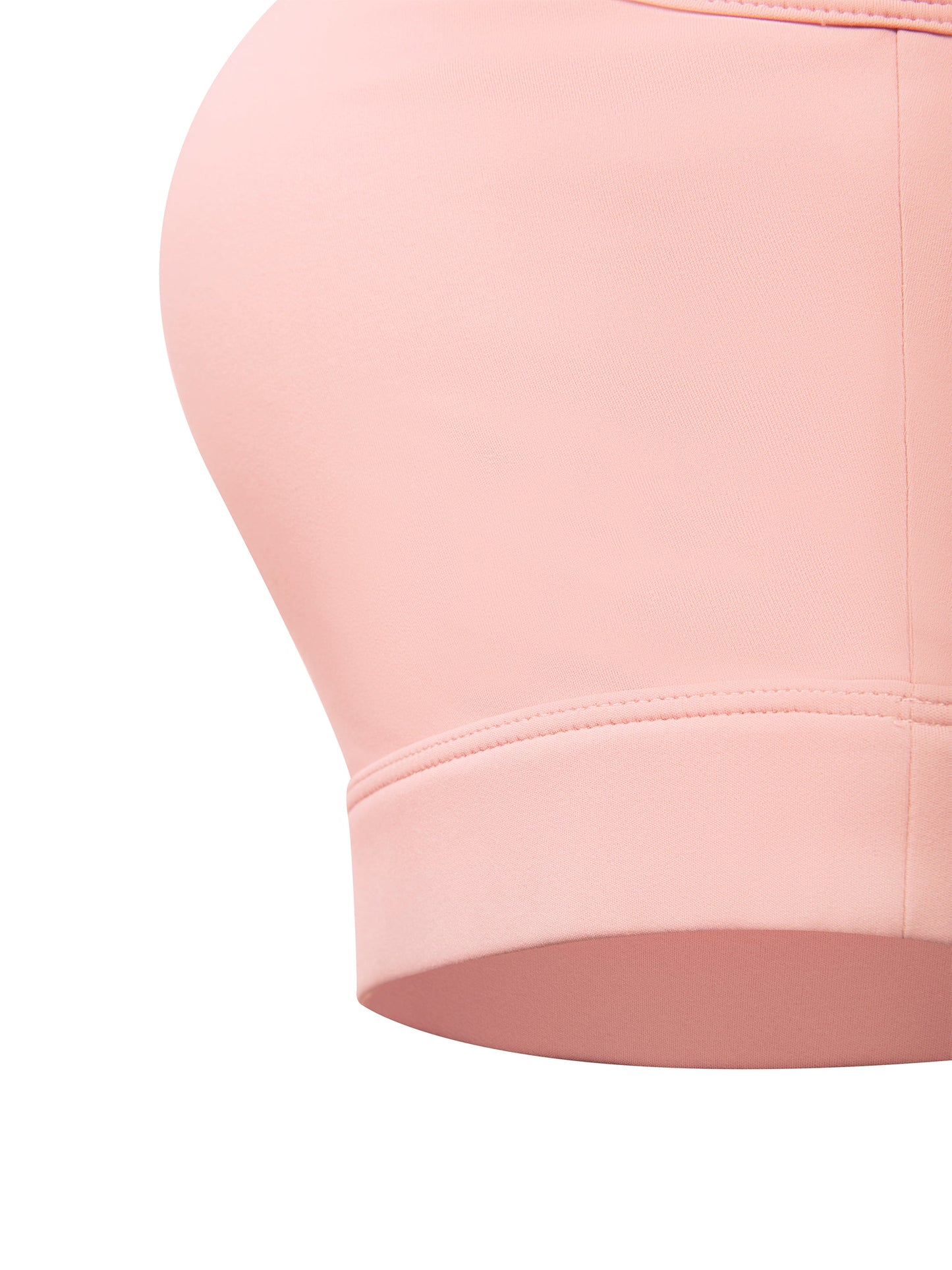 Women's Solid U-Neck Sports Bra
