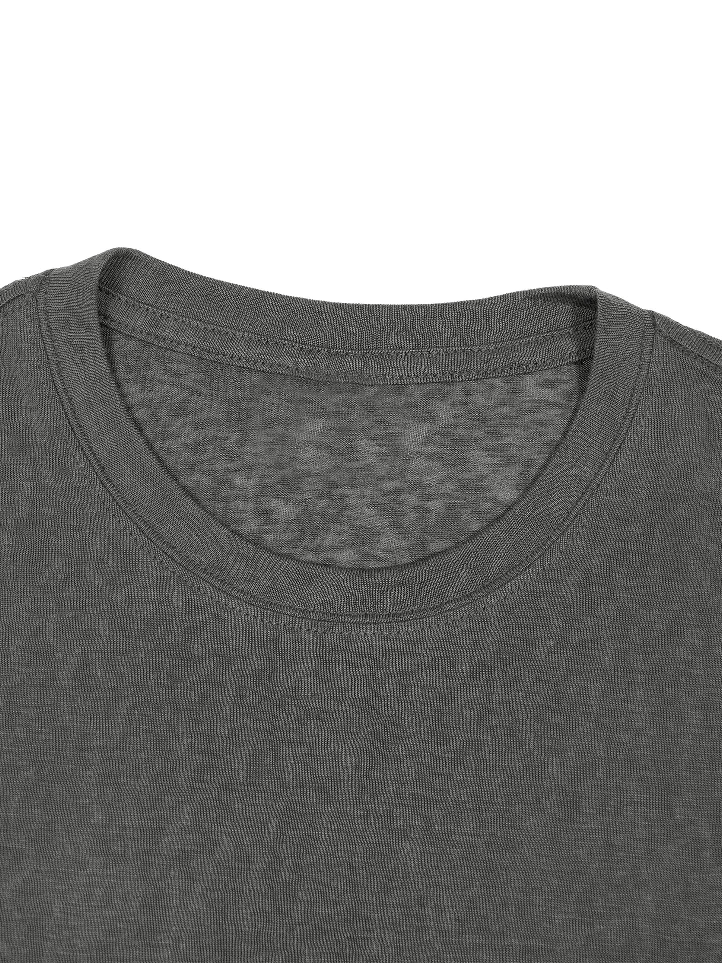 Men’s Sheer Lyocell Blend Boxy T-Shirt