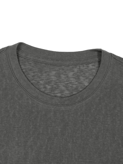 Men’s Sheer Lyocell Blend Boxy T-Shirt
