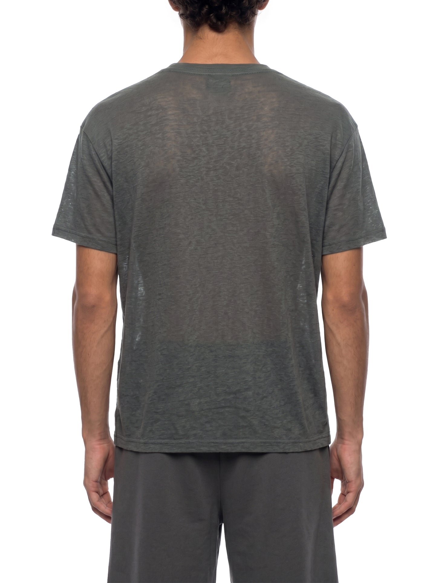Men’s Sheer Lyocell Blend Boxy T-Shirt