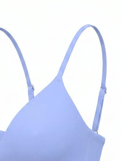 Women’s Cropped V-Neck Sports Bra