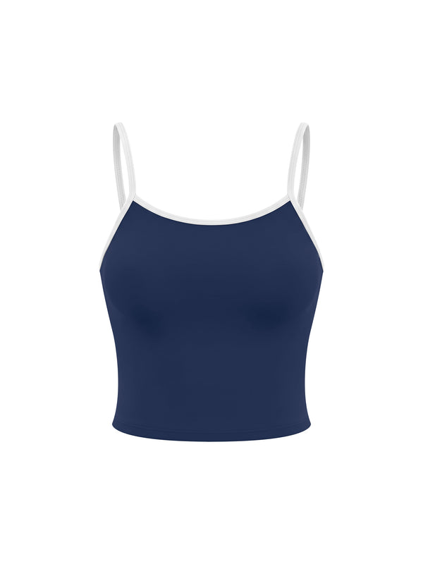 Women's Tight Color Block Yoga Tank Top