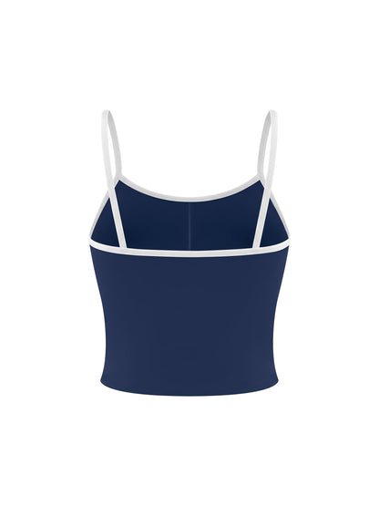 Women's Tight Color Block Yoga Tank Top