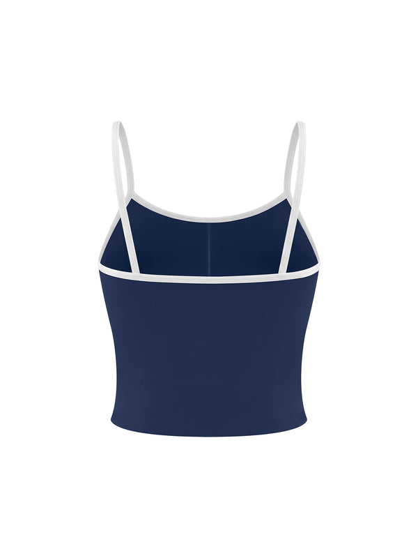 Women's Tight Color Block Yoga Tank Top