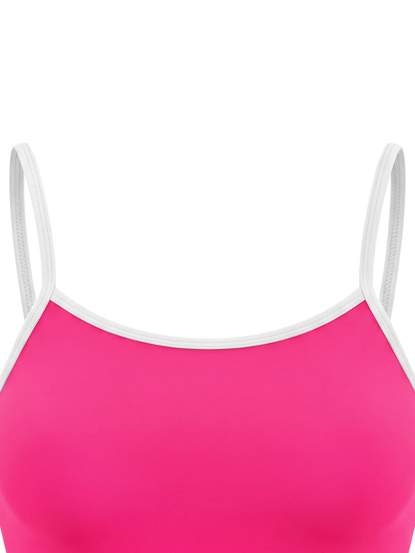 Women's Tight Color Block Yoga Tank Top